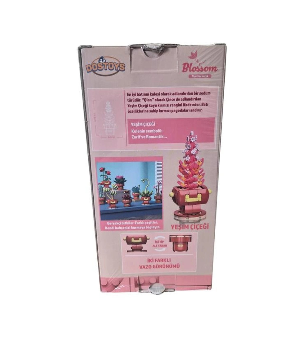 DOSTOYS 113-9 BLOSSOM MİNİ ÇİÇEK BLOK OYUNCAK YEŞİM ÇİÇEĞİ 200