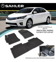Toyota Corolla Havuzlu Paspas 4,5D Sahler 2013 Sonrası