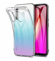 Xiaomi Redmi Note 8 Kılıf Şeffaf Silikon Tam Koruma Hibrit