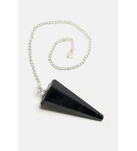 Doğal Şungit Taşı Pandül Sarkaç Shungite 218-6