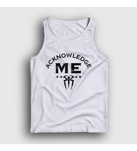Presmono Unisex Beyaz Acknowledge Me Wwe Roman Reigns Atlet 451583tt (Beyaz)