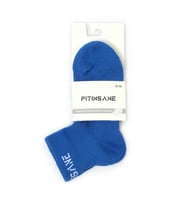 Premium Performance Quarter Unisex Spor Çorap (Mavi)