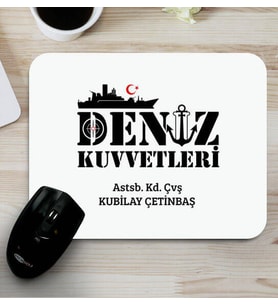 Kişiye Özel Deniz Kuvvetlerine Hediye Mouse Pad