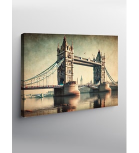 Kanvas Tablo Londra Köprüsü Güzelliği