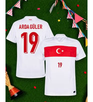 Türkiye Euro 2024 Barış Alper Yılmaz yetişkin Forması beyaz h
