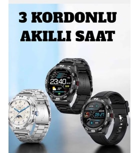 Mey İthalat® Akıllı Saat Arama Cevaplayan Titreşim Özelliğiyle Bildirim Görebilen