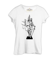 Simge - Adalet Beyaz Kadın Tshirt