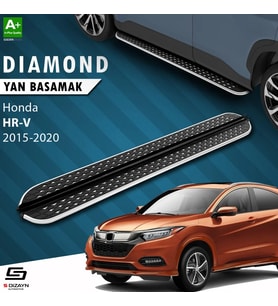 S-Dizayn Honda HR-V 2 Diamond Krom Yan Basamak 173 Cm 2015-2020