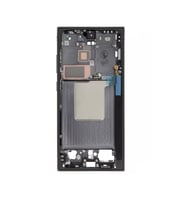 Samsung Uyumlu S24 Ultra Lcd Ekran Kasalı Oled Büyük İnç - Siyah