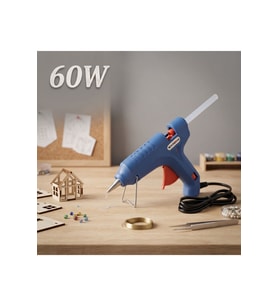 60W Sıcak Silikon Tabancası - Elektrikli - 11 mm Mum Silikon Uyumlu