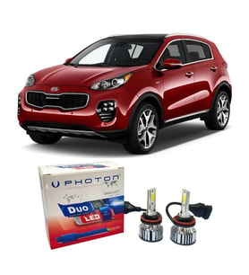 Kia Sportage Led Xenon Kısa Far Ampulü H7 Duo Yeni Seri Beyaz 2009-2016