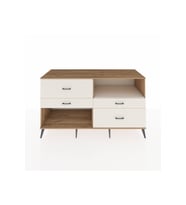 Kronos Konsol Tek Raflı 4 Çekmeceli  176x59x99 Çam-Aytaşı