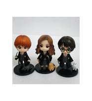 Q Posket Harry Potter 3 Adet Aksiyon Figür Oyuncak Set 10 Cm - 1