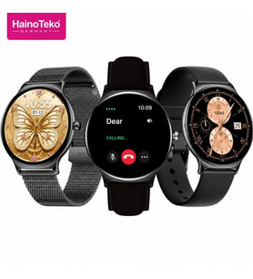 ScHitec Watch Ultra 5 Amoled Ekran Super Slim Tasarım WaterProof 3 Kordonlu Akıllı Saat Titanyum Siyah Teko5