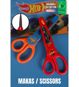 x Dekomus Lisanslı Hotwheels Korumalı Makas