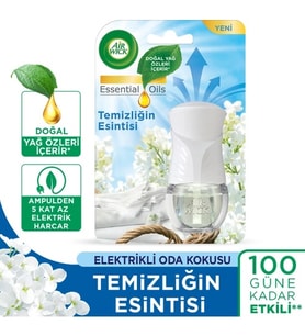 Air Wıck Elektrikli Oda Kokusu Temizliğin Esintisi 1 Adet Cihaz + 1 Adet Yedek