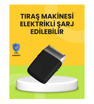 Mey İthalat® Sessiz, Güçlü ve Şık: Erkeklere Özel Şarjlı Tıraş Makinesi