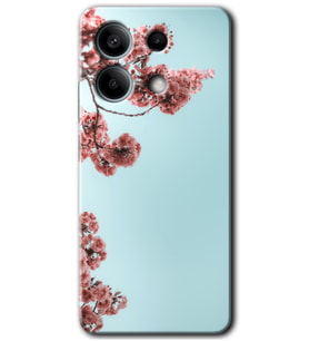 Redmi Note 13 Pro 5G Kılıf HD Desen Baskılı Kılıf - Japon Çiçeği