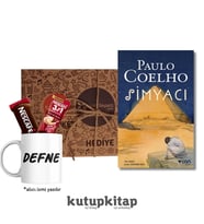 Kutupkitap Kişiye Özel Kupa Kahve Not Simyacı Kitap Hediye Seti