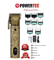 Powertec TR-8500 Profesyonel Type-C Şarjlı Saç Sakal Tıraş Makinesi