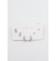 Northcity Çoklu Set Küpe - Gümüş