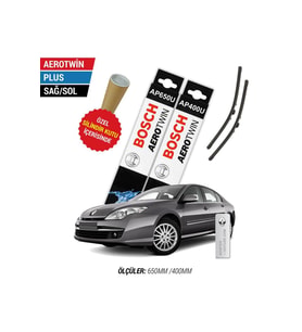 Renault Laguna 3 Silecek Takımı (2008-2011) Bosch Aerotwin Plus