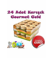 Gourmet Gold Karışık 24 Adet Kedi Yaş Maması