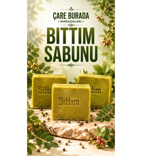 El Yapımı & Doğal Bıttım Sabunu (3 ADET)