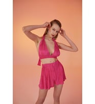 Markano Comfy Şort Pembe