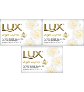 Lux Sabun 80GR Bright Impress (Etkileyici Parlaklık) (3 Lü Set)