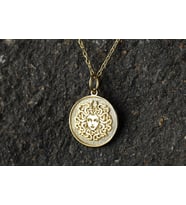 14 Ayar Altın Medusa Kolye, Kişiye Özel Medusa Kolye, Medusa Mitoloji Kolye