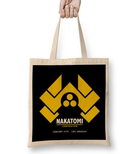 Die Hard Nakatomi Corp Logo Bez Çanta Uzun Saplı