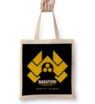 Die Hard Nakatomi Corp Logo Bez Çanta Uzun Saplı