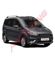 Ford Yeni Tourneo Courier Sis Farı Çerçevesi 2018 - 2023 Arası 2 Parça Paslanmaz Çelik