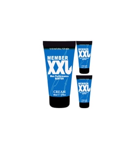 Member XXLCream 50 ml 3 Adet Erkeklere Özel Yerine En Boy Çap Şekillendirici & Katılaştırıcı Krem