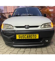 Peugeot Partner 1 1996-2003 Uyumlu Astra H lip Esnek Ön Lip 2 Parça Tampon Altı Dil Karlık Ön Ek