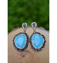 STONEAGE Özel Tasarım Kristal Bayan Küpe