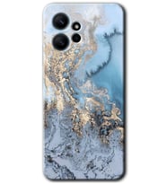 Redmi Note 12 4G Kılıf HD Desen Baskılı Kılıf - Eski Mermer