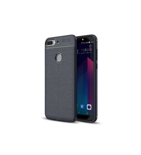 HTC Desire 12 Plus Uyumlu Kılıf Zore Niss Silikon Kapak (Lacivert)