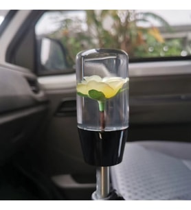 Vites topuzu sarı çiçek görünümlü 10 cm / ICVI215 (Karışık)