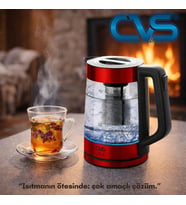 CVS DN 2346 Shifa Elektrikli Kırmızı Su Isıtıcısı