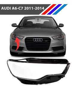 Audi A6 - C7 Far Camı Sağ 2014 - Tırnaklı