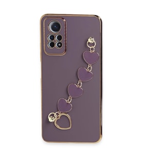 Xiaomi Redmi Note 12 Pro 4g Kılıf Esila Silikon - Mor