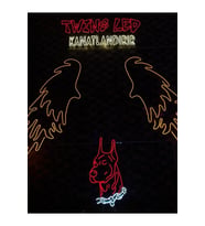Doberman Köpek Pleksi Neon Tabela