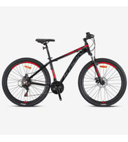 KRON BİSİKLET XC 75 HİDROLİK DİSK 29 JANT DAĞ BİSİKLETİ SİYAH/KIRMIZI/FÜME