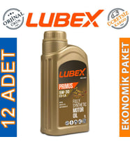 Lubex Primus C3-LA 5W-30 1 Lt Partiküllü Motor Yağı (12 Adet)