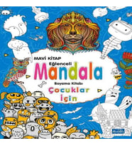 Çuklar İçin Mandala Mavi