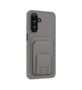 Samsung Galaxy A17 Kılıf TPU Malzemeli ve Deri Dokulu Şık NexaCard Premium Kapak