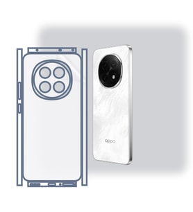 SChitec OPPO F29 Pro Uyumlu Fullbody Arka Kaplama Hidrojel Koruyucu Film