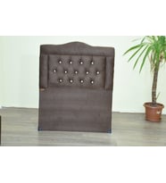 Başlık 13420 Tay Tüy KAHVERENGİ SİLİNİR Kumaş Dolgun Kapitone 90 cm El Yapım